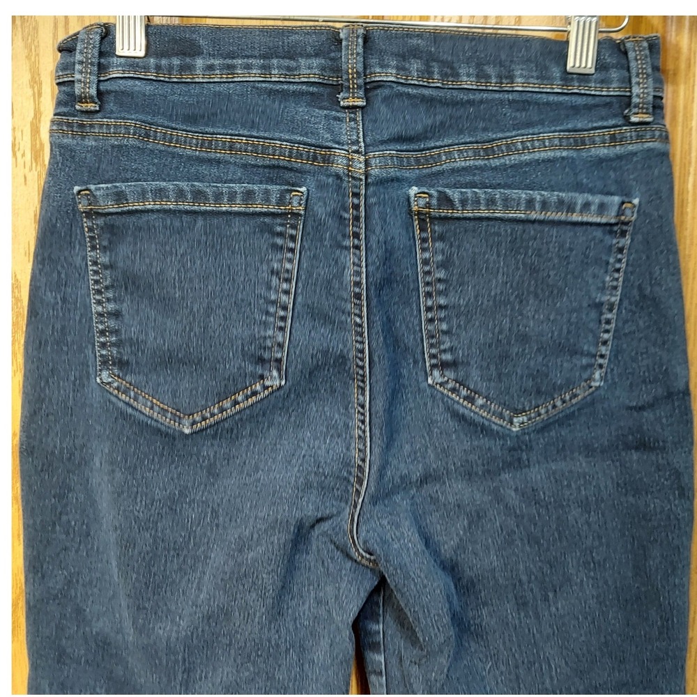 Gloria Vanderbilt Womens Size 10 Short Amanda High Rise Tapered Jeans Dark Wash